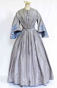 Clothing - Dress, Day dress, circa 1849