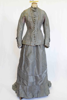 Clothing - Dress, Day dress, circa 1878