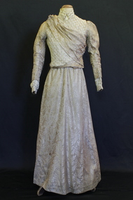 Clothing - Dress, Wedding dress, 1892