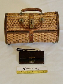 Accessory - Bag and coin purse, 1880s-1890s