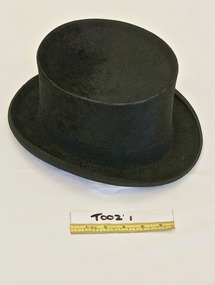 Hat, Top hat, late 19th - early 20th century