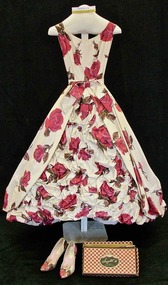 Dress and shoes, 1958