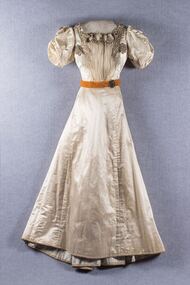 Dress, Evening dress, c.1895