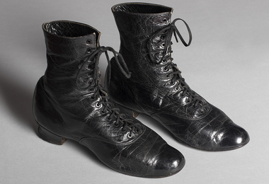 Shoes, circa 1880s - mid 20th century