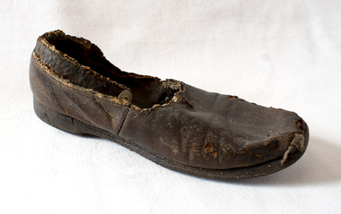 Shoe, Child's shoe, 19th century
