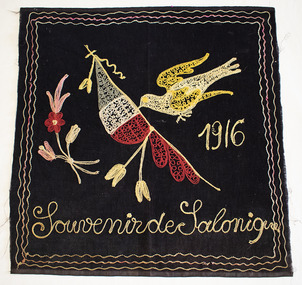 Cover, Cushion cover, 1916