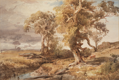 Painting, Louis Buvelot, Coleraine, 1877
