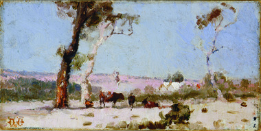 Painting, Walter Withers, Untitled Landscape, 1896-1914