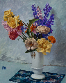 Painting, Rupert Bunny, Flower Study, 1879-1938