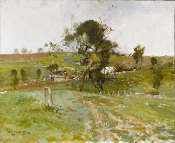 Painting, Walter Withers, The Old Farm, c. 1906