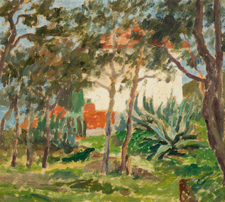 Painting, Rupert Bunny, Untitled (French Landscape), 1884-1933