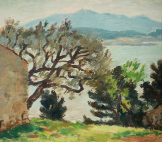 Painting, Rupert Bunny, Untitled (French Landscape), 1884-1933