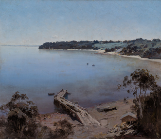 Painting, Penleigh Boyd, Winter Calm, Frankston, 1912-1921