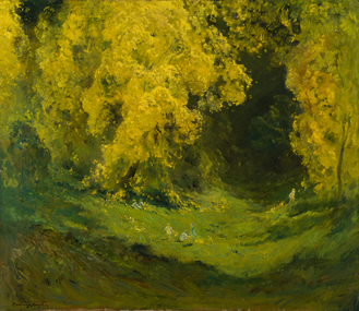 Painting, Penleigh Boyd, Spring Fantasy, 1919