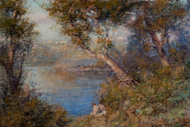 Painting, Frederick McCubbin, Golden Sunlight, c. 1914