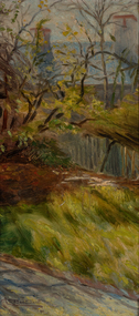 Painting, Arthur Woodward, Winter Sunlight, 1880-1943