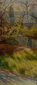 Painting, Arthur Woodward, Winter Sunlight, 1880-1943