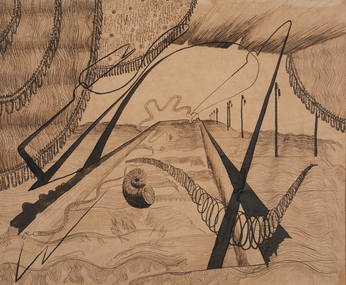 Painting, Peter Purves Smith, Near Daylesford, c. 1938