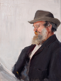 Painting, Tom Roberts, Alexander Anderson Snr, 1889