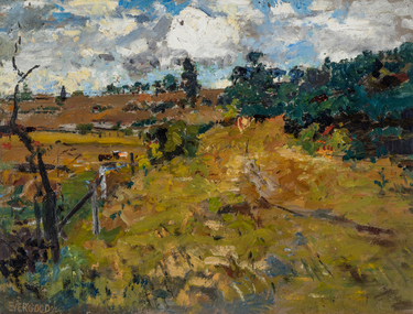 Painting, Miles Evergood, Untitled (Landscape), 1914-1939