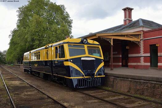 Victorian Railways 153 HP Rail Car 32RM