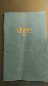 IMAGE REPRODUCED BY CLUNES MUSEUM