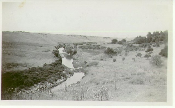 VIEW OF CREEK AT CLUNES