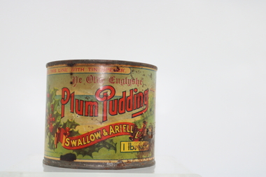 Container - TIN PLUM PUDDING, SWALLOW & ARIELL LTD