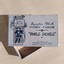 Business cards used by the resident Music Teacher of Clunes