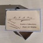 Business cards used by the resident Music Teacher of Clunes
