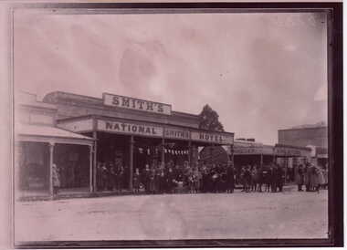 PHOTOGRAPH OF NATIONAL SMITHS HOTEL, CLUNES