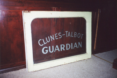 IMAGE PRODUCED BY CLUNES MUSEUM