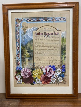 REPRODUCED BY CLUNES MUSEUM