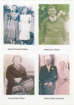 MURIEL & FRANCES O'BRIEN, ALFRED(JIM) O'BRIEN, FRANCES MAY O'BRIEN, ALFRED O'BRIEN WITH MURIEL