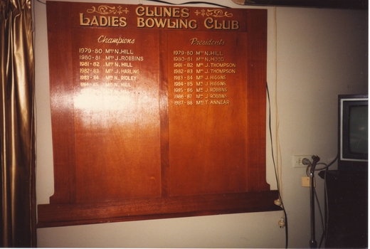 IMAGE REPRODUCED BY CLUNES MUSEUM