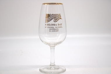 Memorabilia - WINE GLASS, 2000