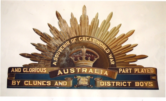 THIS IMAGE REPRODUCED BY CLUNES MUSEUM