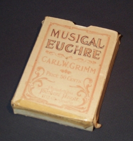 Cards used for the playing of musical Euchre.
