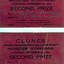 Prize Cards for competition at agricultural show