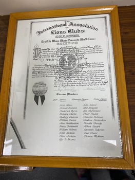 REPRODUCED BY CLUNES MUSEUM