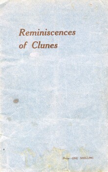 Back to Clunes Reunion November 14 to 21 1925