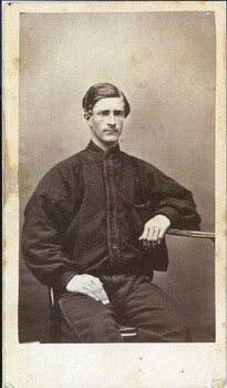 Reprint of an original photograph of R K Paull (friend of William Bennett)
