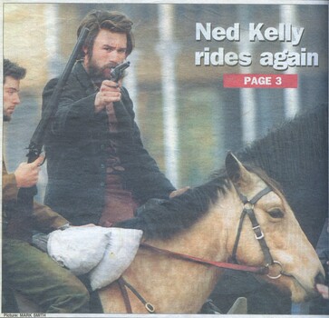 Ned Kelly rides again