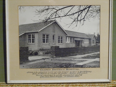 REPRODUCED BY CLUNES MUSEUM