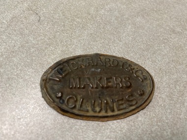 REPRODUCED BY CLUNES MUSEUM