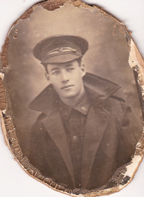 Studio portrat of soldier in Australian Infantry Forces