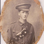 Studio portrait of solder in Australian Infantry Forces uniform.
