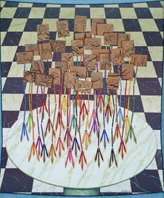Painting - The hunt, BRACK, John, 1988