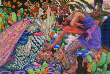 Painting - Circe and Uiysses, BUNNY, Rupert, 1919