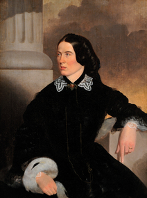 Painting - Mrs Margaret McArthur of Meningoort, DOWLING, Robert, 1856-57